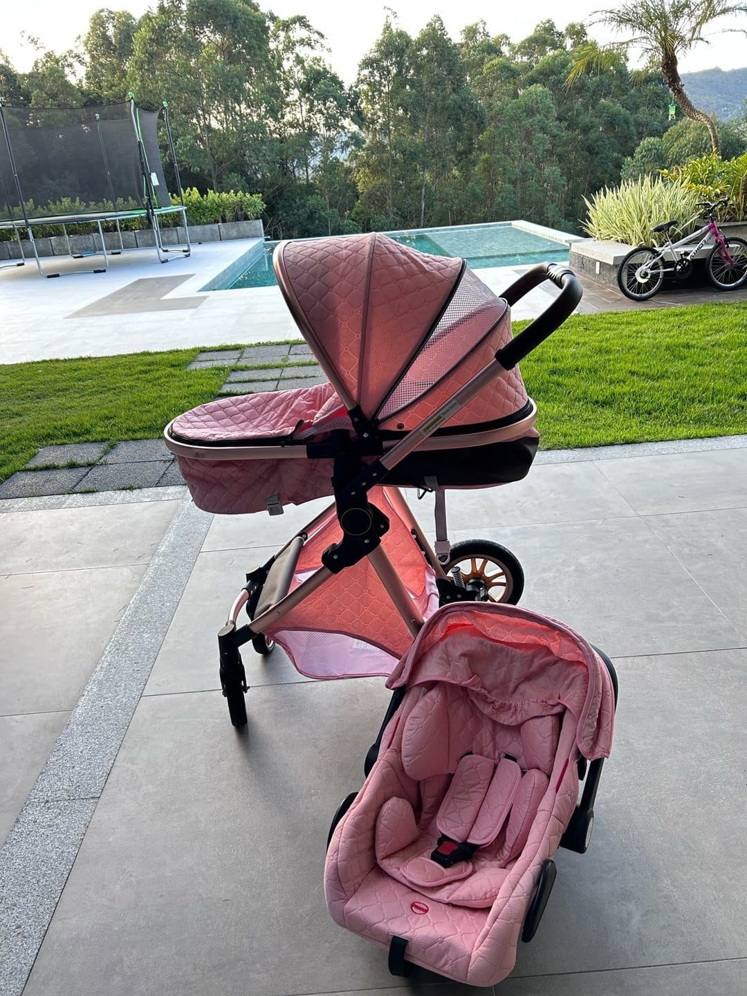 Customer photo review of Premium 3-in-1 Baby Stroller