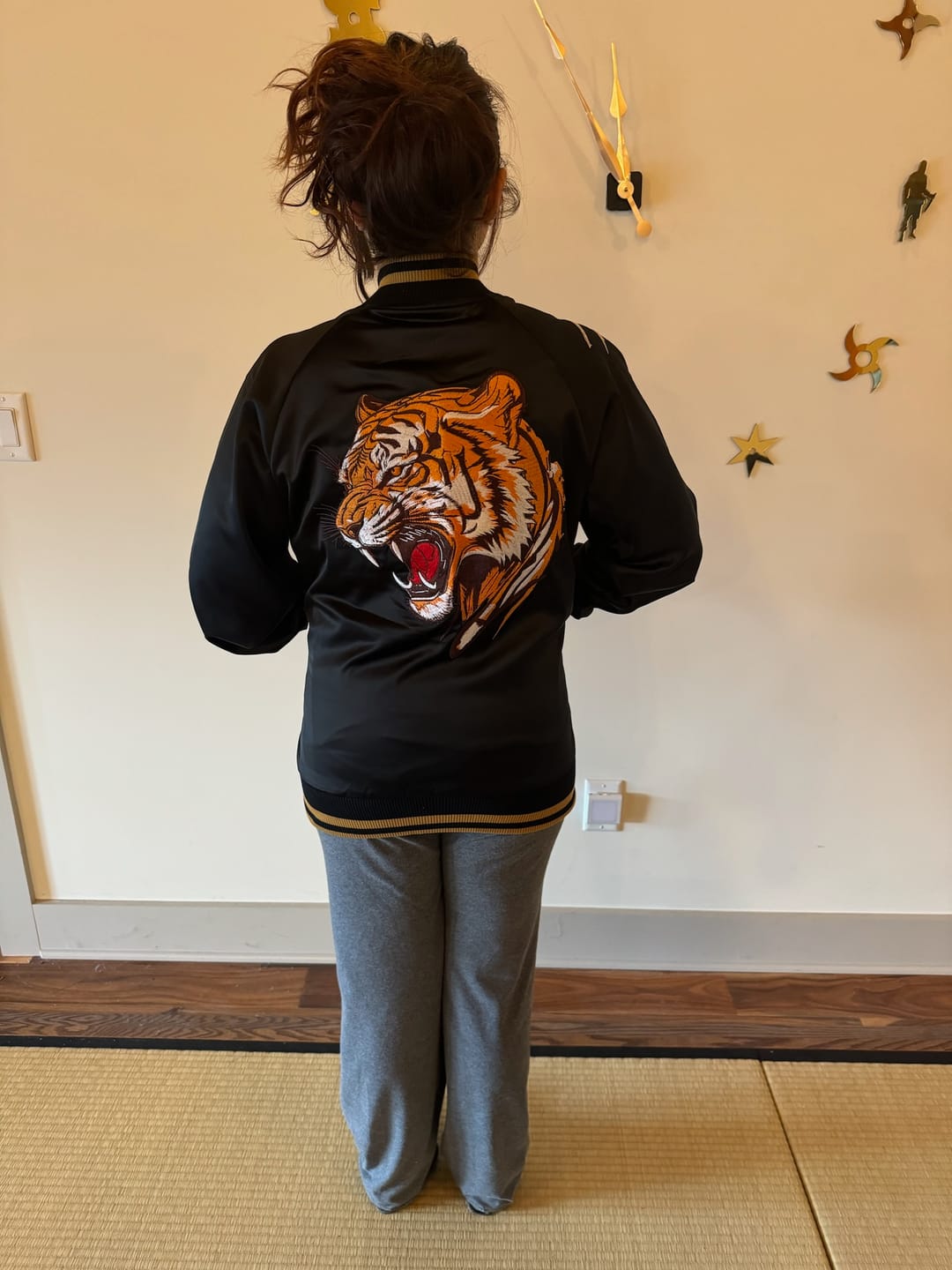 Customer photo review of Roaring Tiger Sukajan Souvenir Jacket