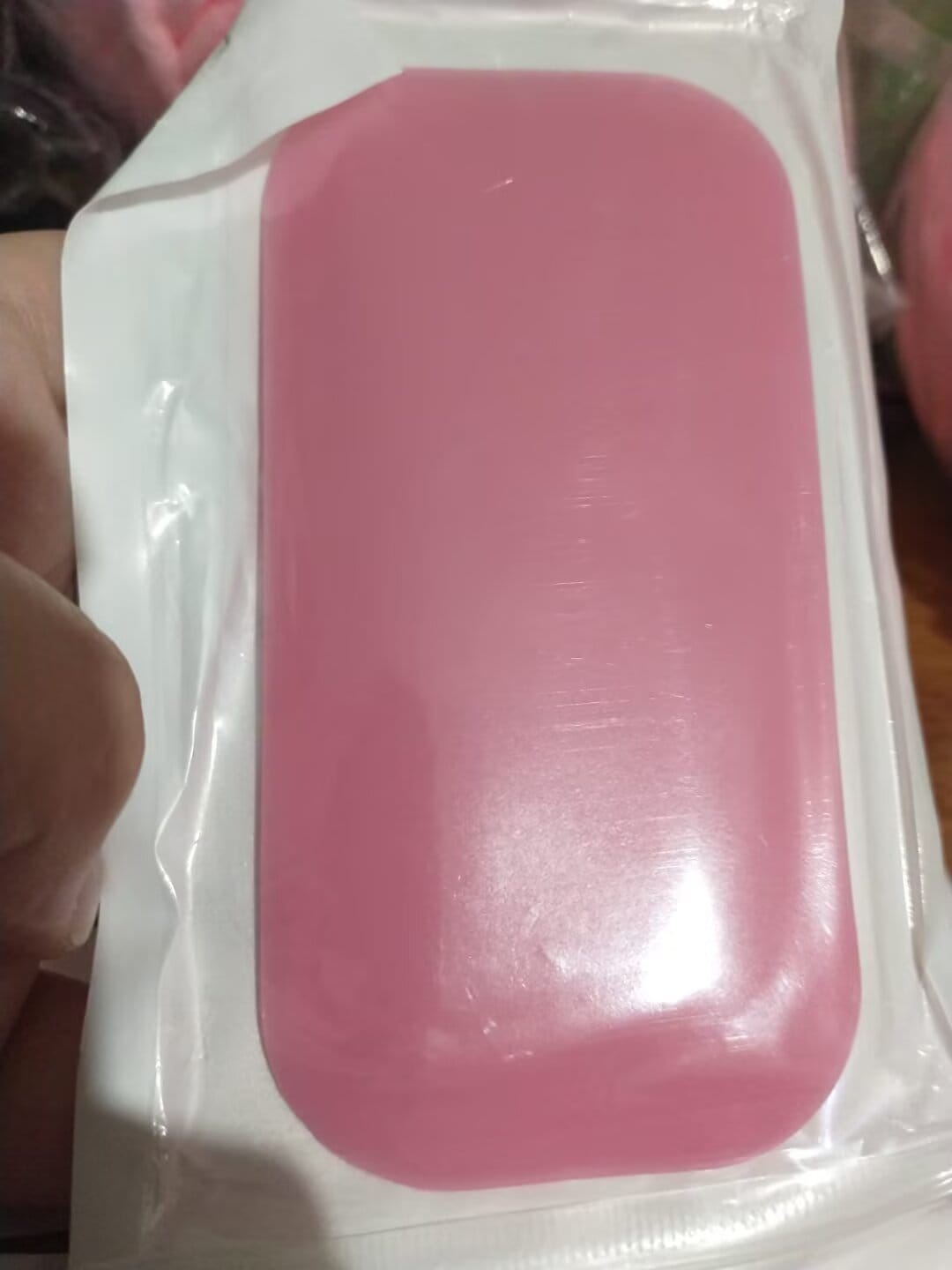 Customer photo review of Wrist Pallet With Adjustable Strap & Forehead Pad