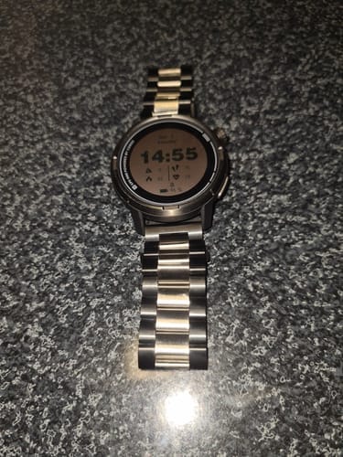 Customer photo review of Bracciale a acciaio nero/argento