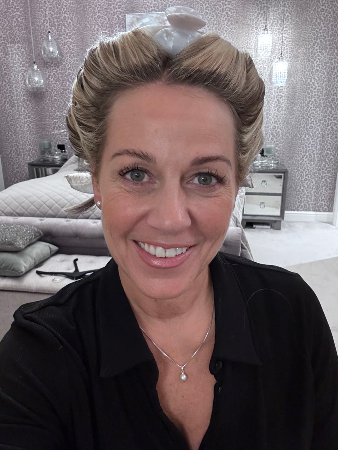 Customer photo review of The Silk Heatless Curl Kit