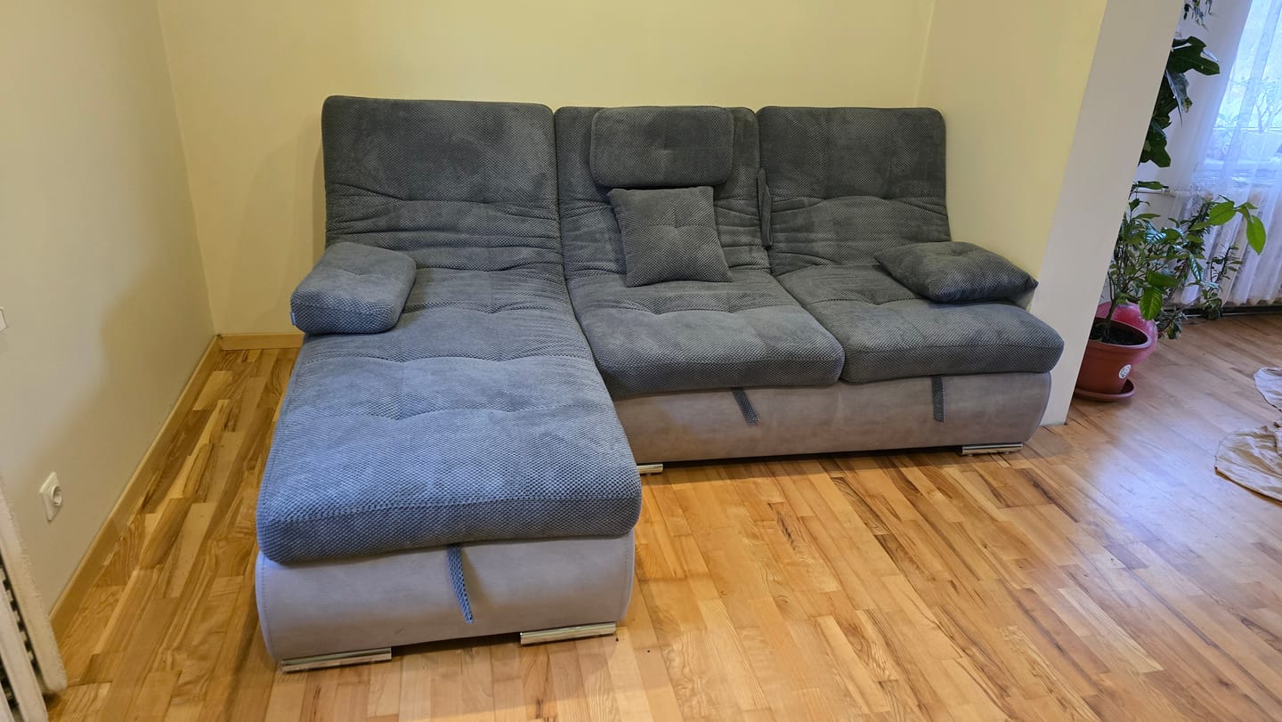 Customer photo review of Minkštas kampas Boren