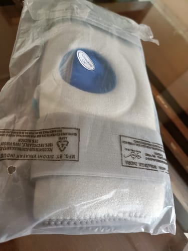 Customer photo review of Functional Knee Support | Provides moderate support & stability to the Knee | Color - Black (Single Piece)