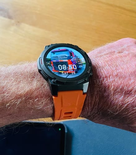 Customer photo review of Cinturino Ultra 2+ arancione
