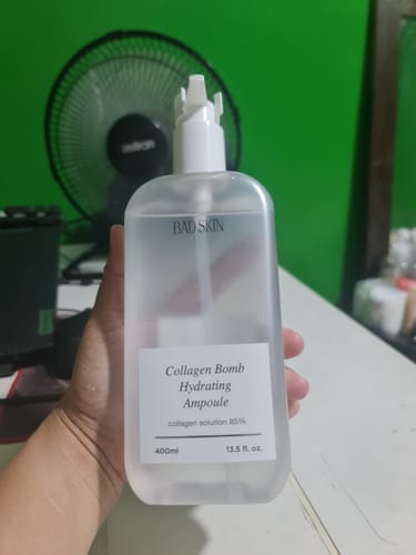 Customer photo review of Bad Skin™ Korean Collagen Bomb Hydrating Ampoule