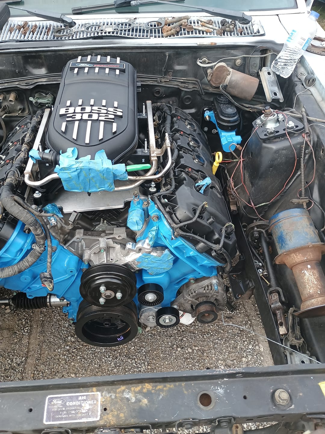 Customer photo review of Motion Raceworks 1979-93 Fox Body Billet Aluminum Manual Master Cylinder Conversion Kit 20-10010