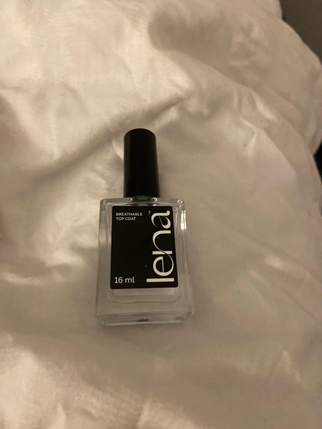 Customer photo review of LENA - Breathable Halal Nail Polish - Top Coat