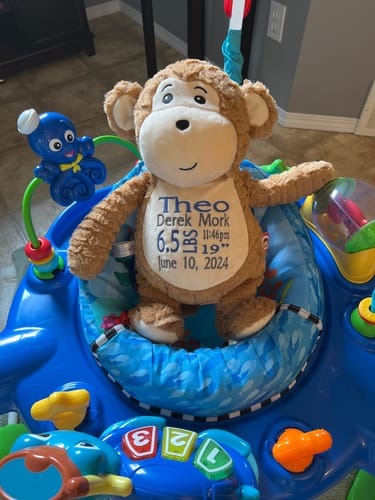 Customer photo review of Cubbies - Monkey