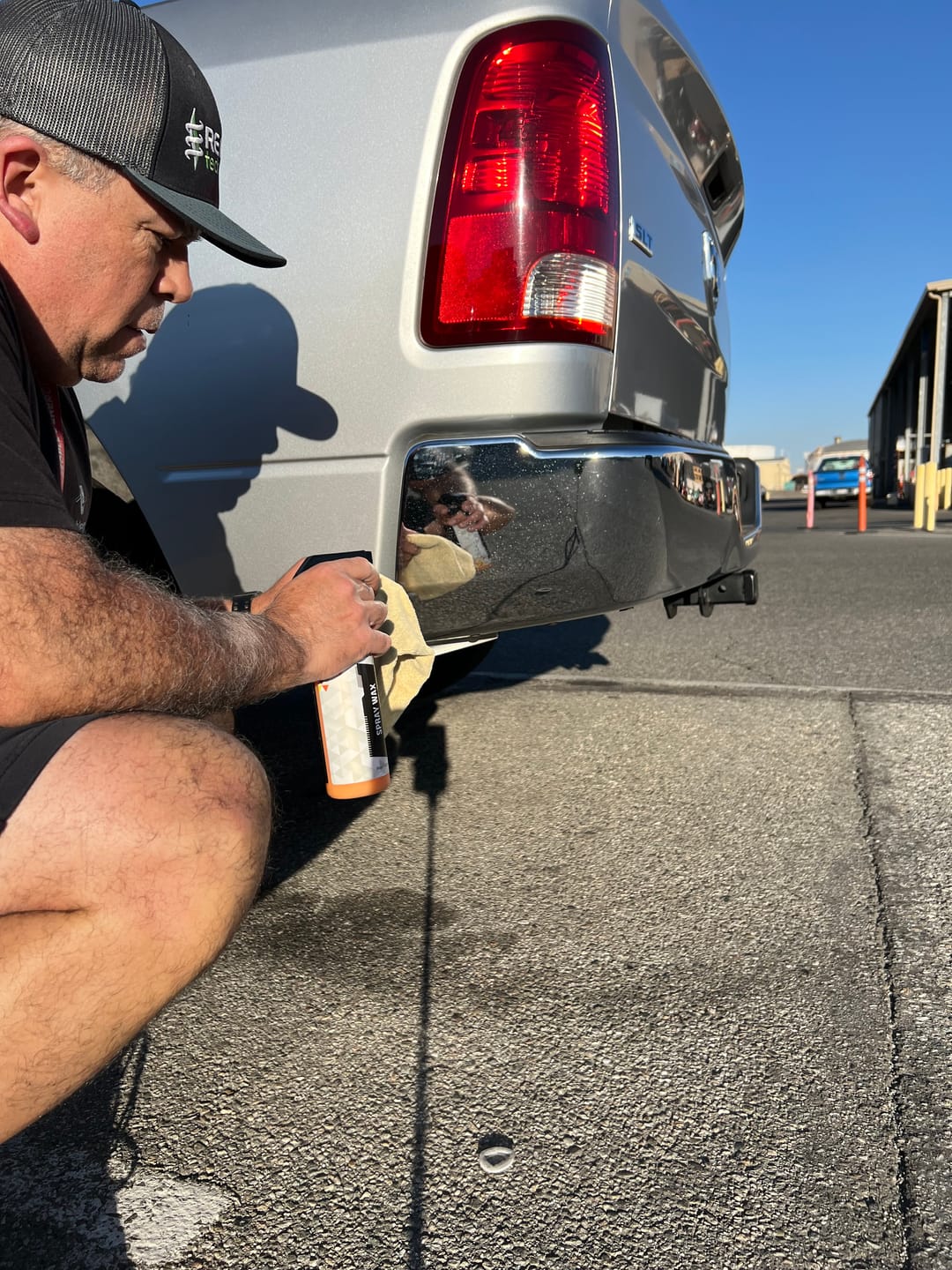 Customer photo review of Wax Spray - Auto