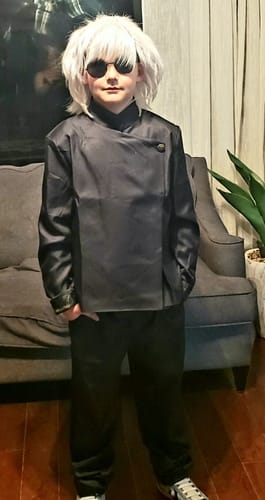 Customer photo review of Jujutsu Kaisen Satoru Gojo Jujutsu High Cosplay Costume Full Set