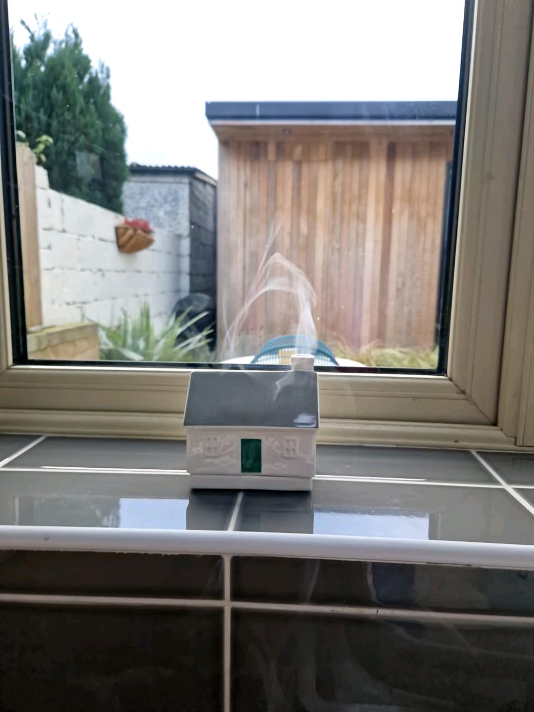 Customer photo review of Wee Cottage Incense Burner