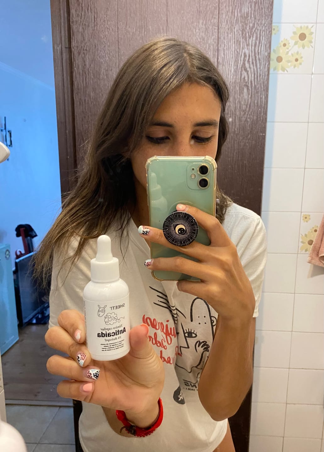 Customer photo review of Pack Anticaída de Cabello para 1 Mes