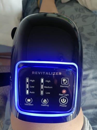 Customer photo review of Knee Massager Pro+