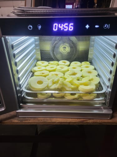 Customer photo review of THE BEAST™ – 8 Layer Stainless Steel Food & Fruit Dehydrator, by Denali®