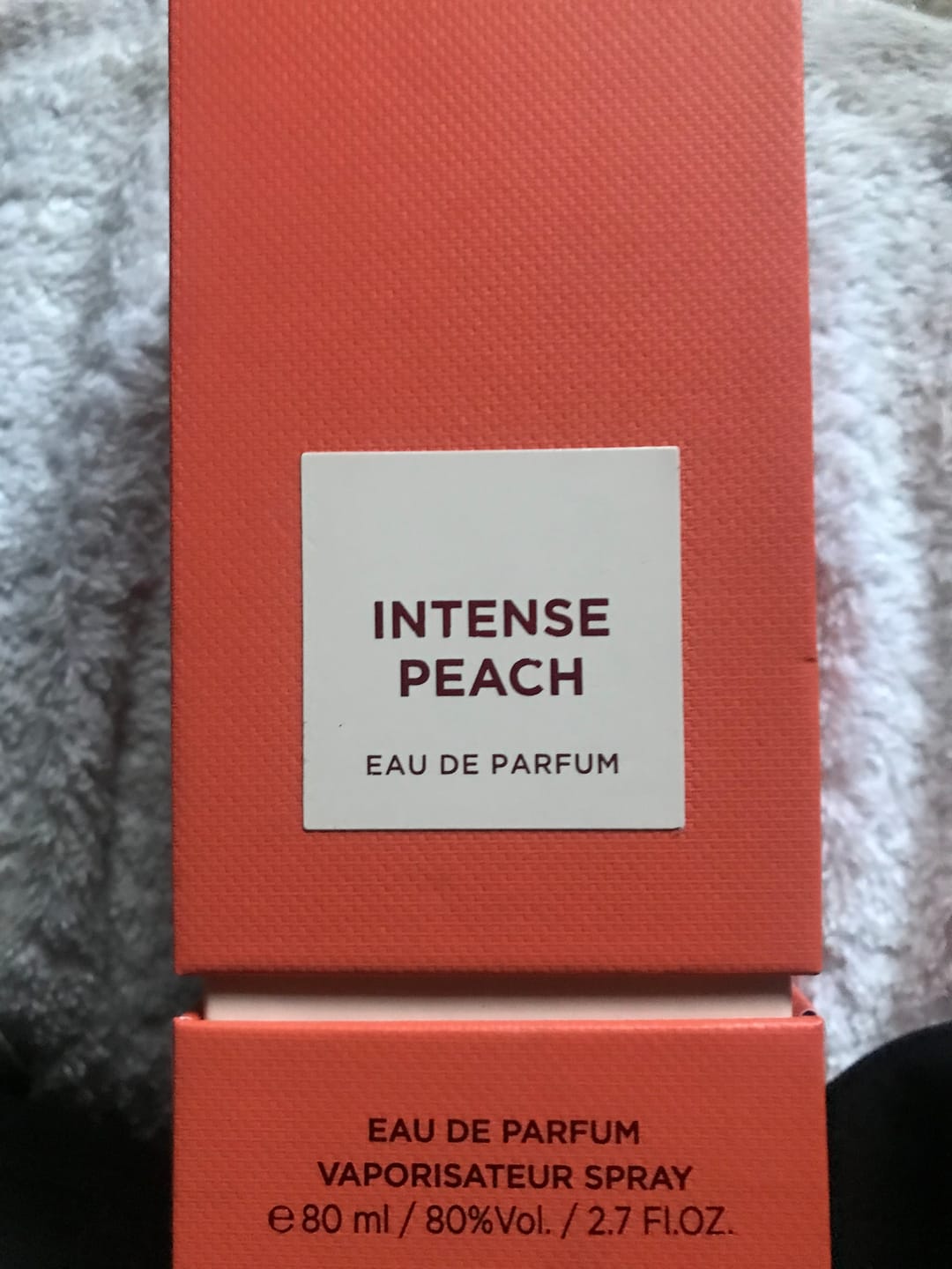 Customer photo review of Intense Peach EDP 80ml