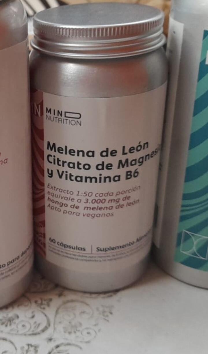 Customer photo review of Melena de León + Citrato de Magnesio + Vitamina B6
