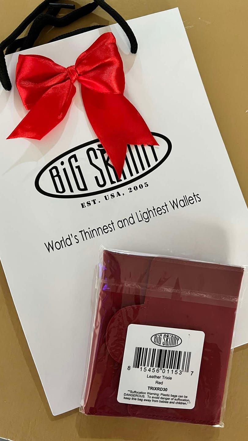 Customer photo review of Leather Trixie Cherry