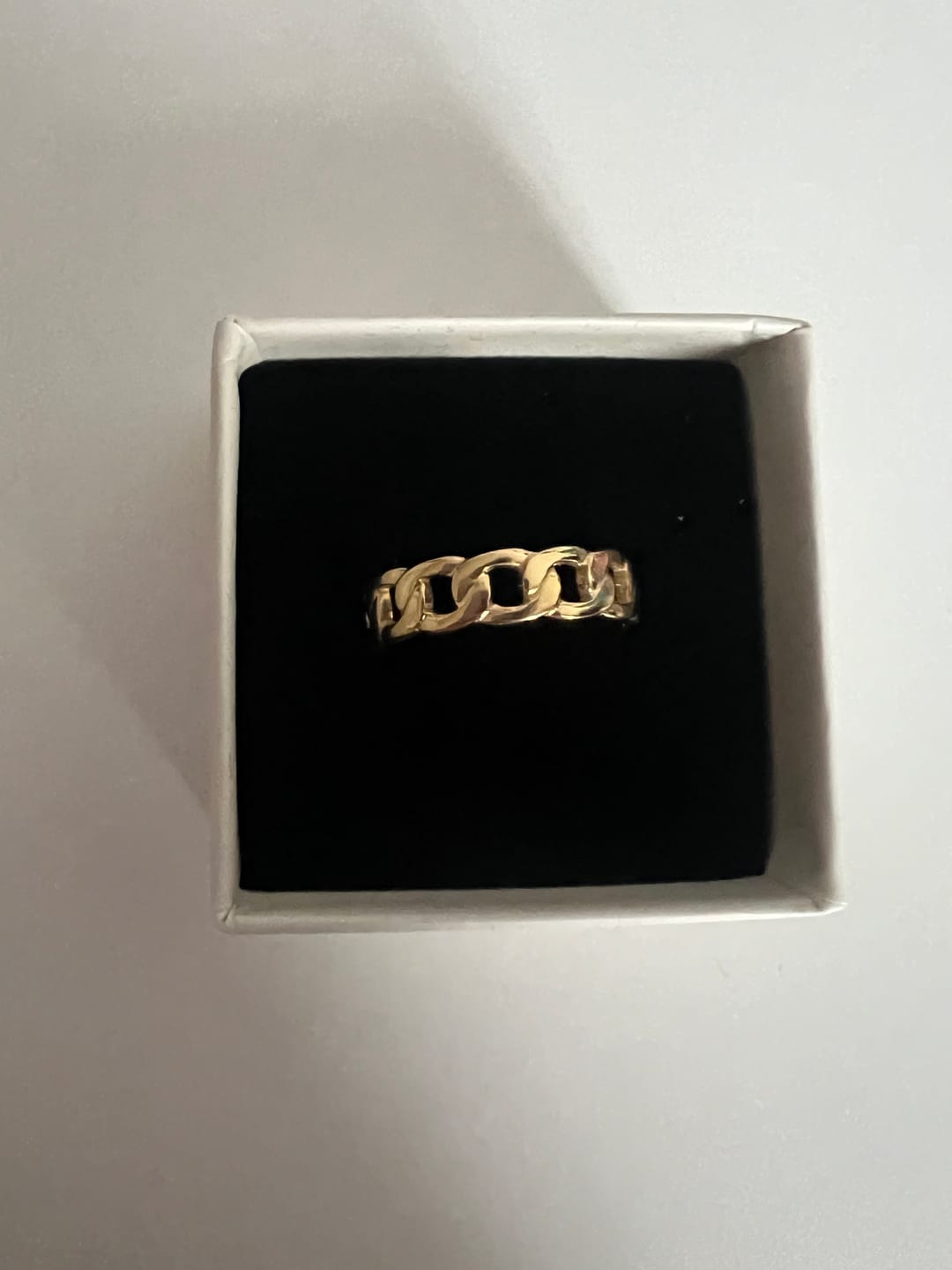 Customer photo review of Hi-Life Lock Ring 14K Vergoldet