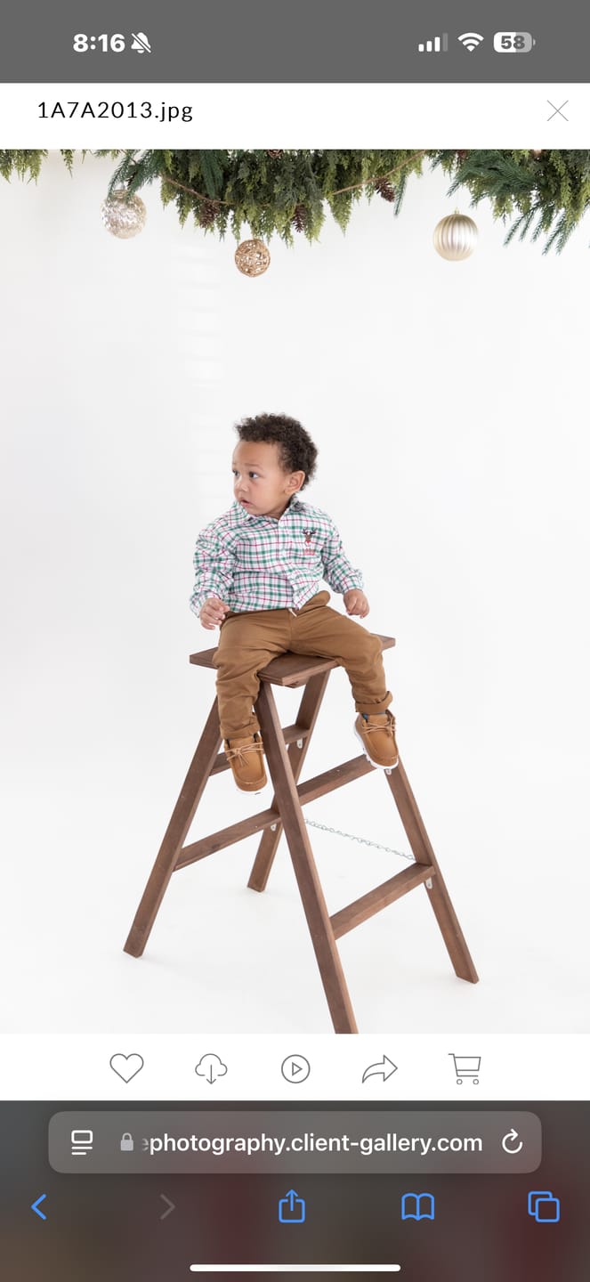 Customer photo review of Windsor Plaid Button Down Shirt