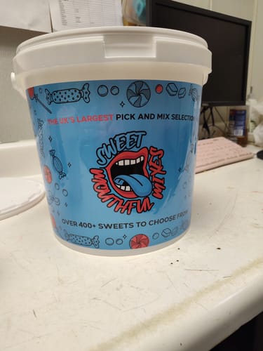 Customer photo review of 5kg Bucket Mix Your Own