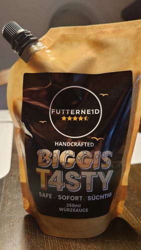 Customer photo review of BIGGIS T4STY Sauce 250ml