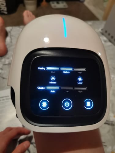 Customer photo review of Knee Massager Smart