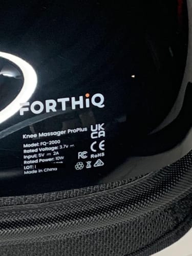 Customer photo review of Knee Massager Pro+