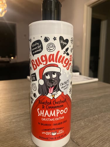 Customer photo review of Christmas Edition: Roasted Chestnut & Cinnamon Shampoo