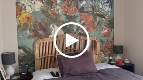 Customer video review of Biscayne Rattan Bedhead Headboard SALE - ASK US FOR A DELIVERY QUOTE