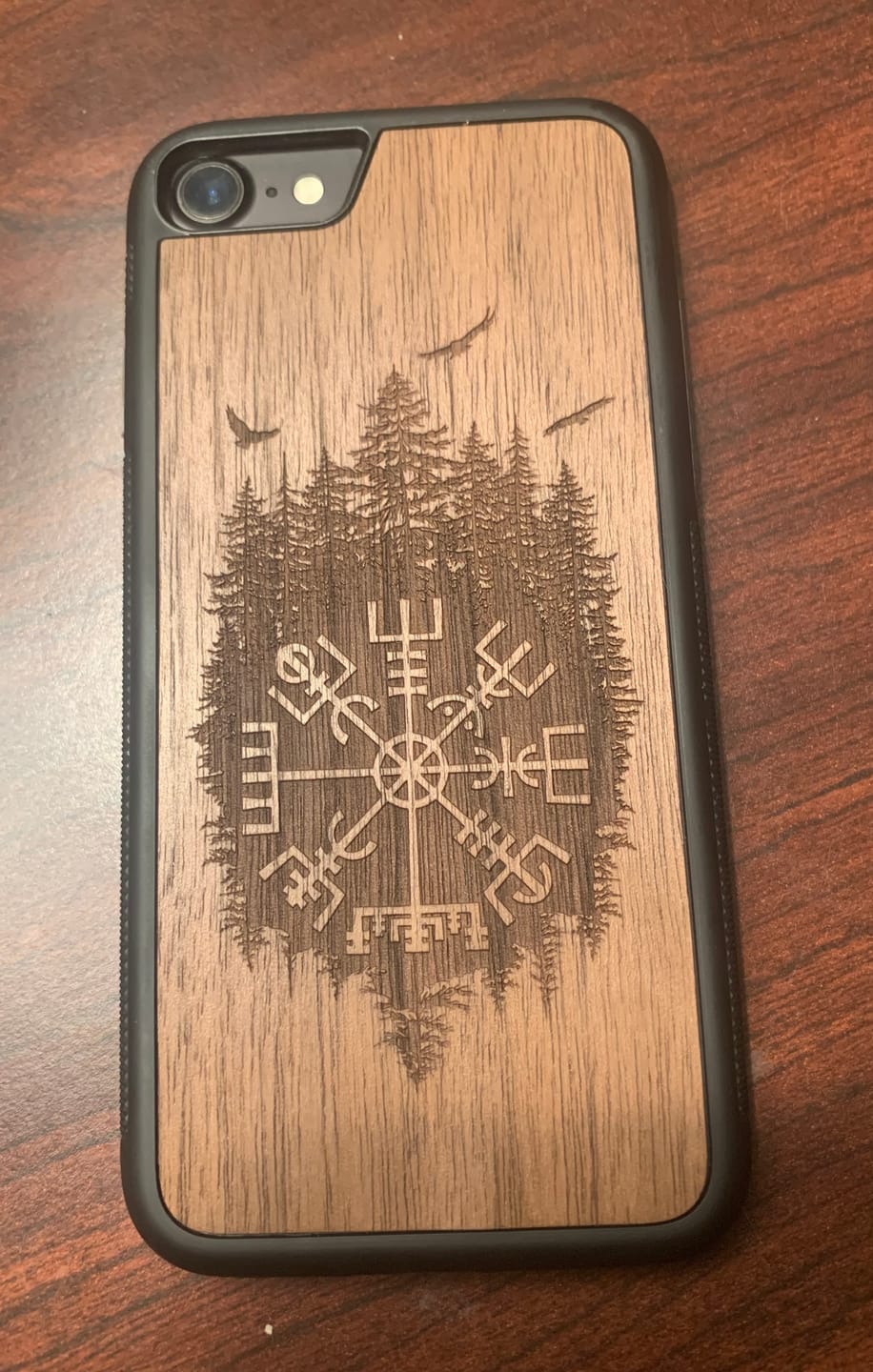 Customer photo review of Viking Compass Vegvisir - iPhone 7