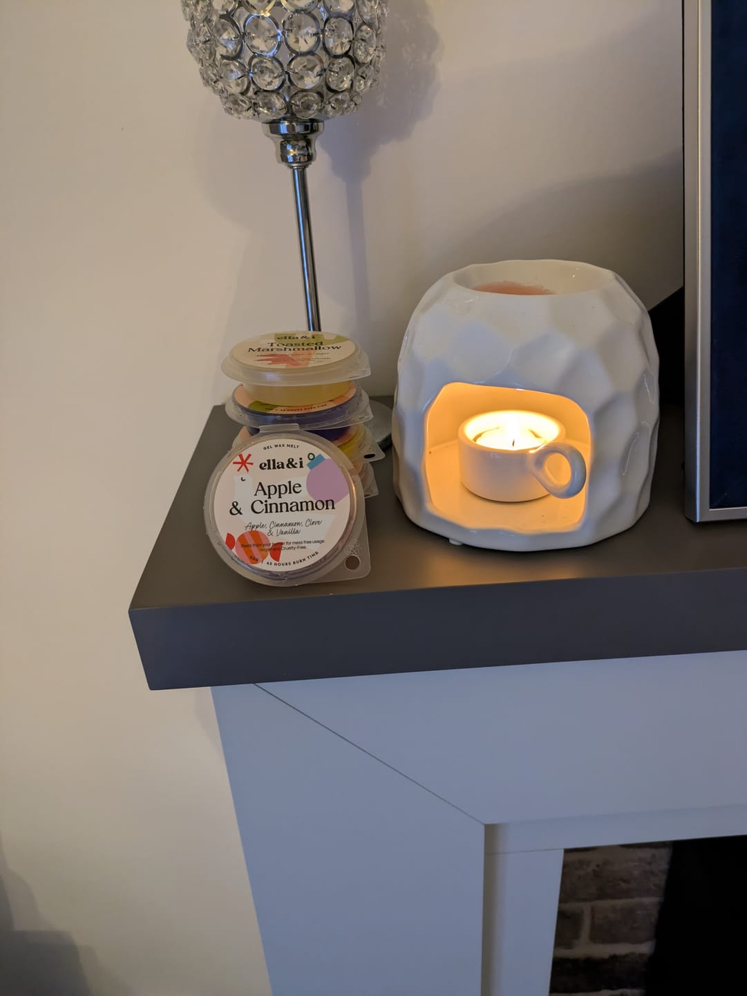 Customer photo review of Apple & Cinnamon Gel Melt