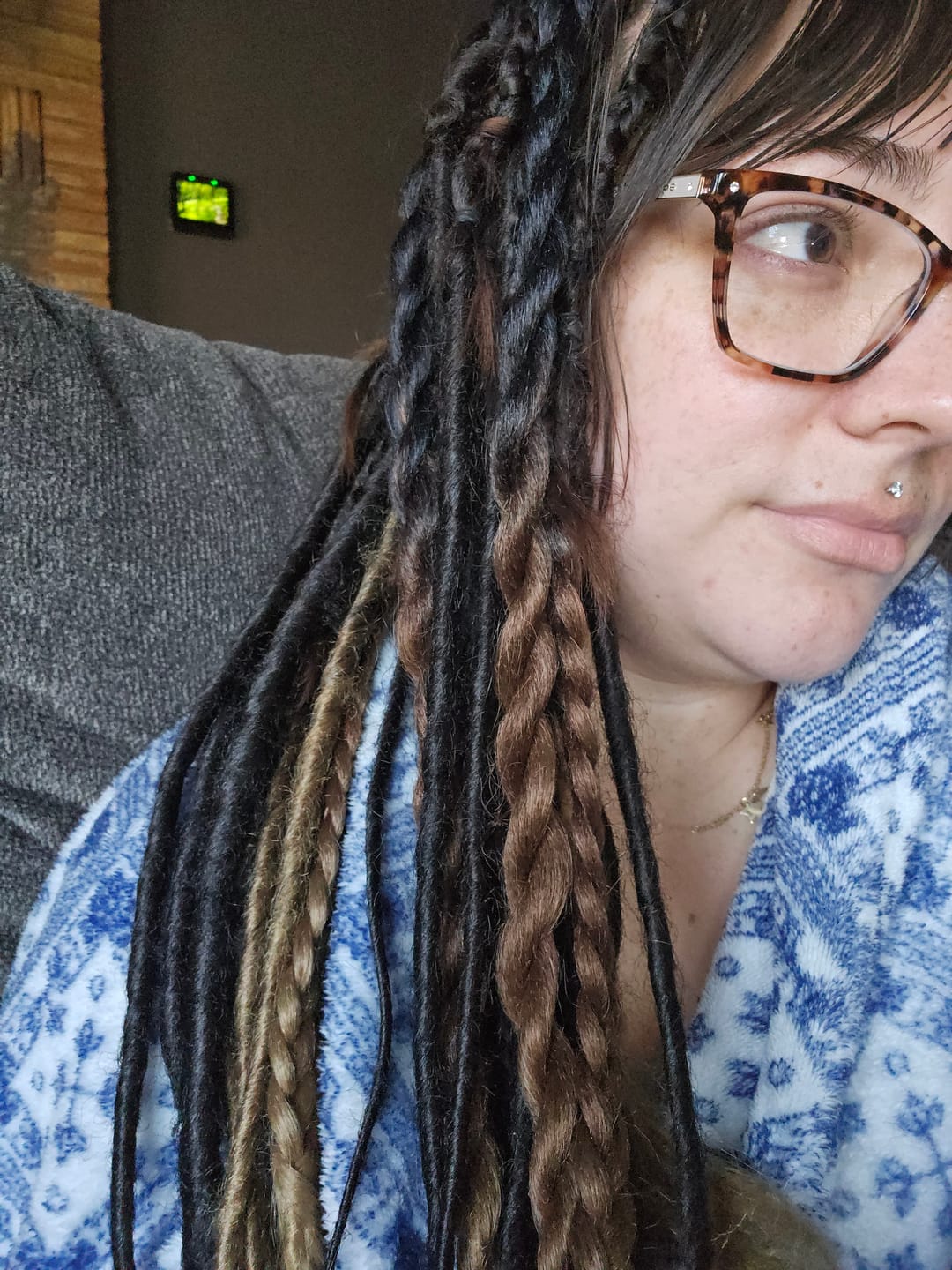 Customer photo review of DARK WARM CARAMEL MELT