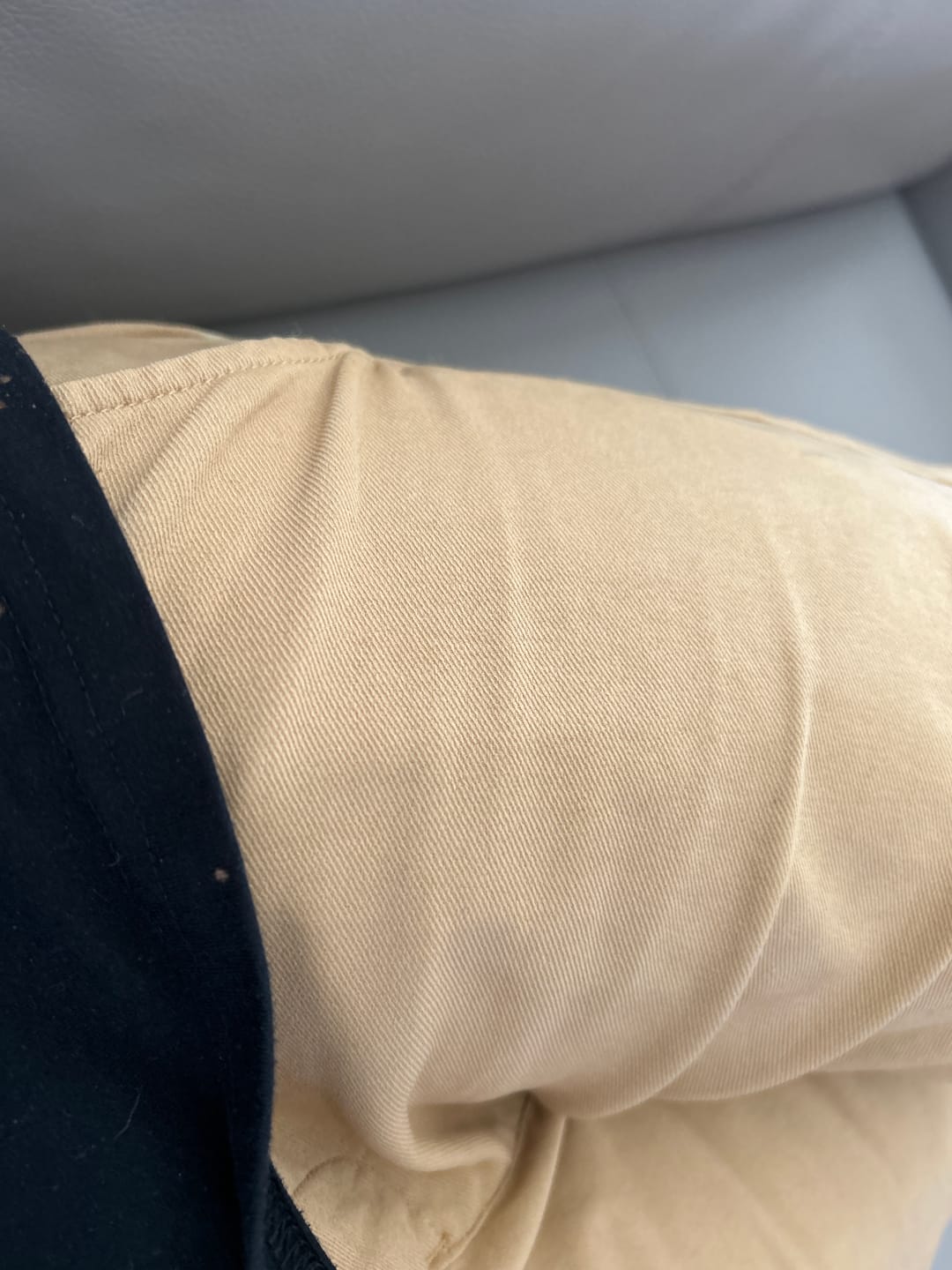Customer photo review of Ultra Stretch Chino Pants - Slim Fit - Tan