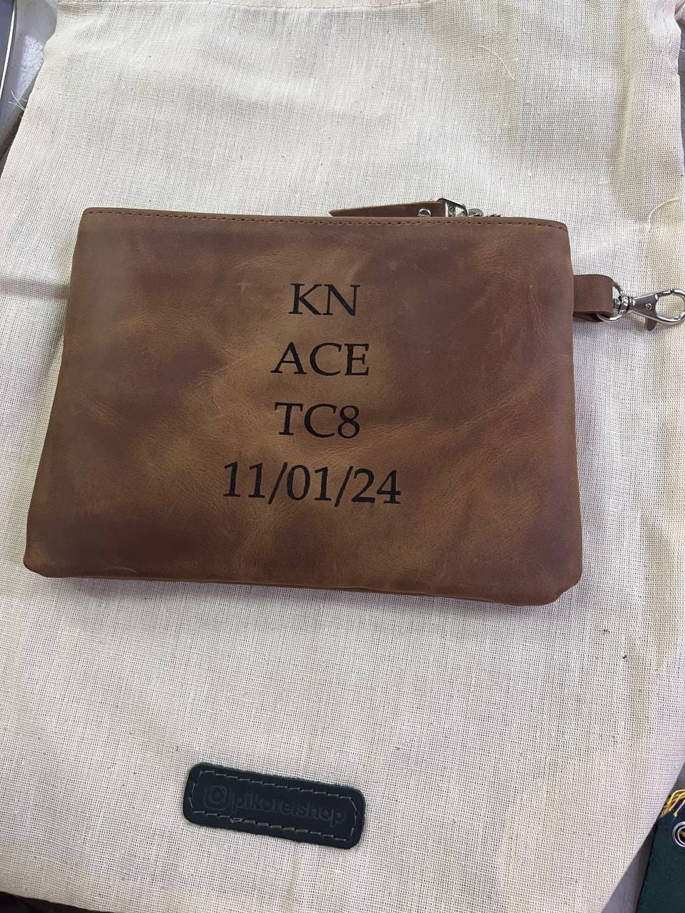 Customer photo review of Golf Field Pouch