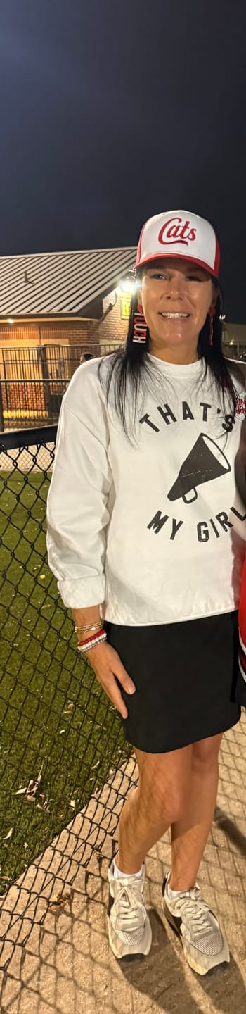 Customer photo review of That's My Girl Cheerleading