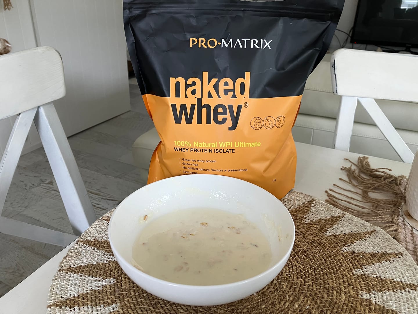 Customer photo review of 2kg UNFLAVOURED, Isolate NAKED WHEY