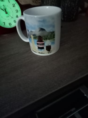 Customer photo review of Girl & Dogs - Dog Mum Personalised Mug