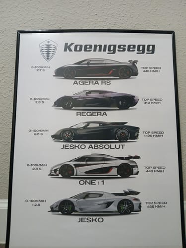 Customer photo review of Koenigsegg - Collection