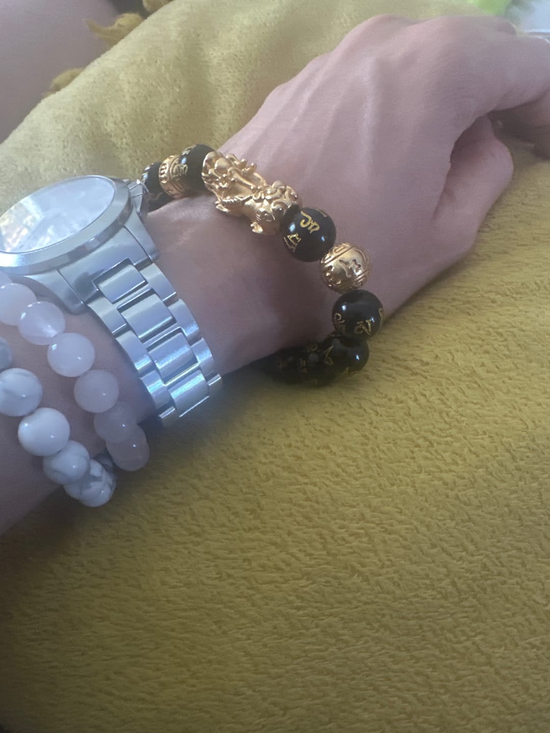 Customer photo review of The Feng Shui Wealth & Good Fortune Bracelet