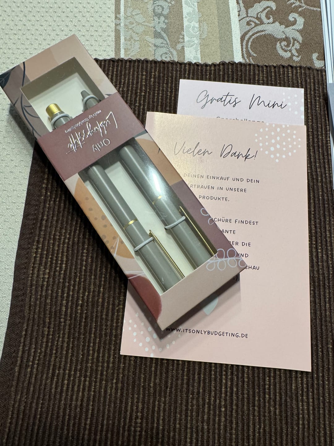 Customer photo review of "Only Lieblingsstifte" Kugelschreiber + Bleistift
