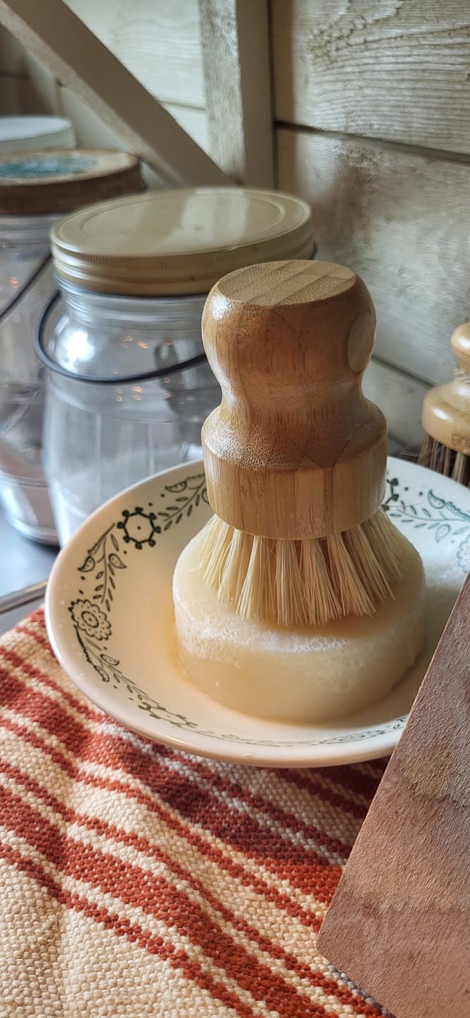 Customer photo review of Tallow Dish Soap