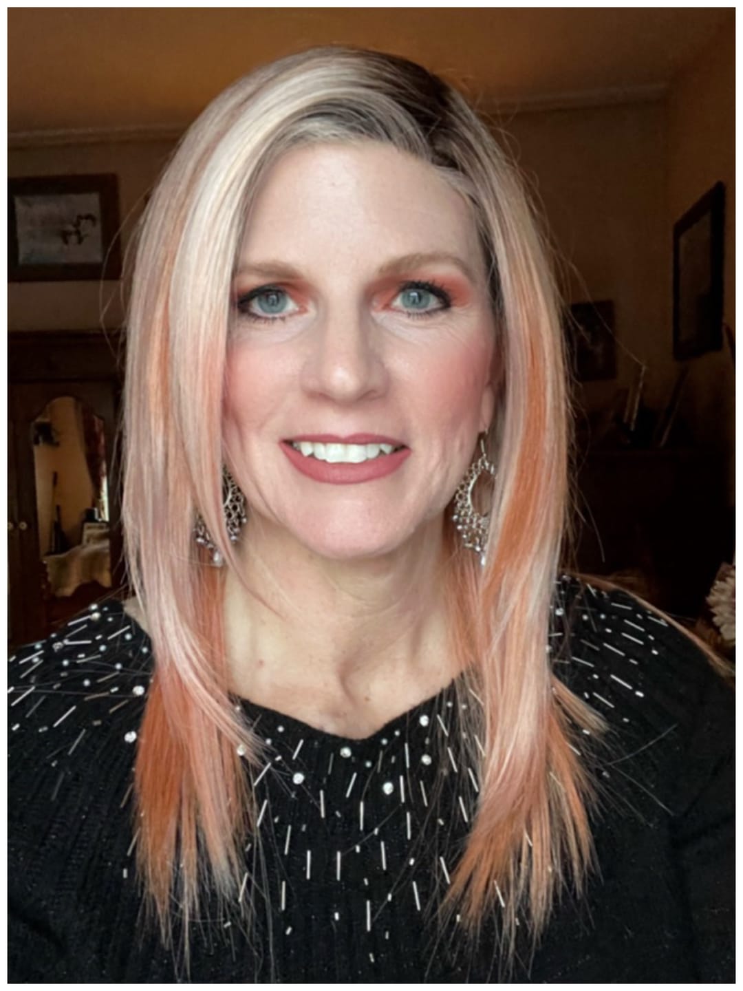 Customer photo review of RUNWAY WALK - Peach Sherbet