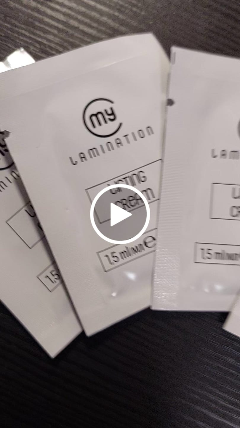 Customer video review of Lifting Cream - Laminación (paso 1) | My Lamination