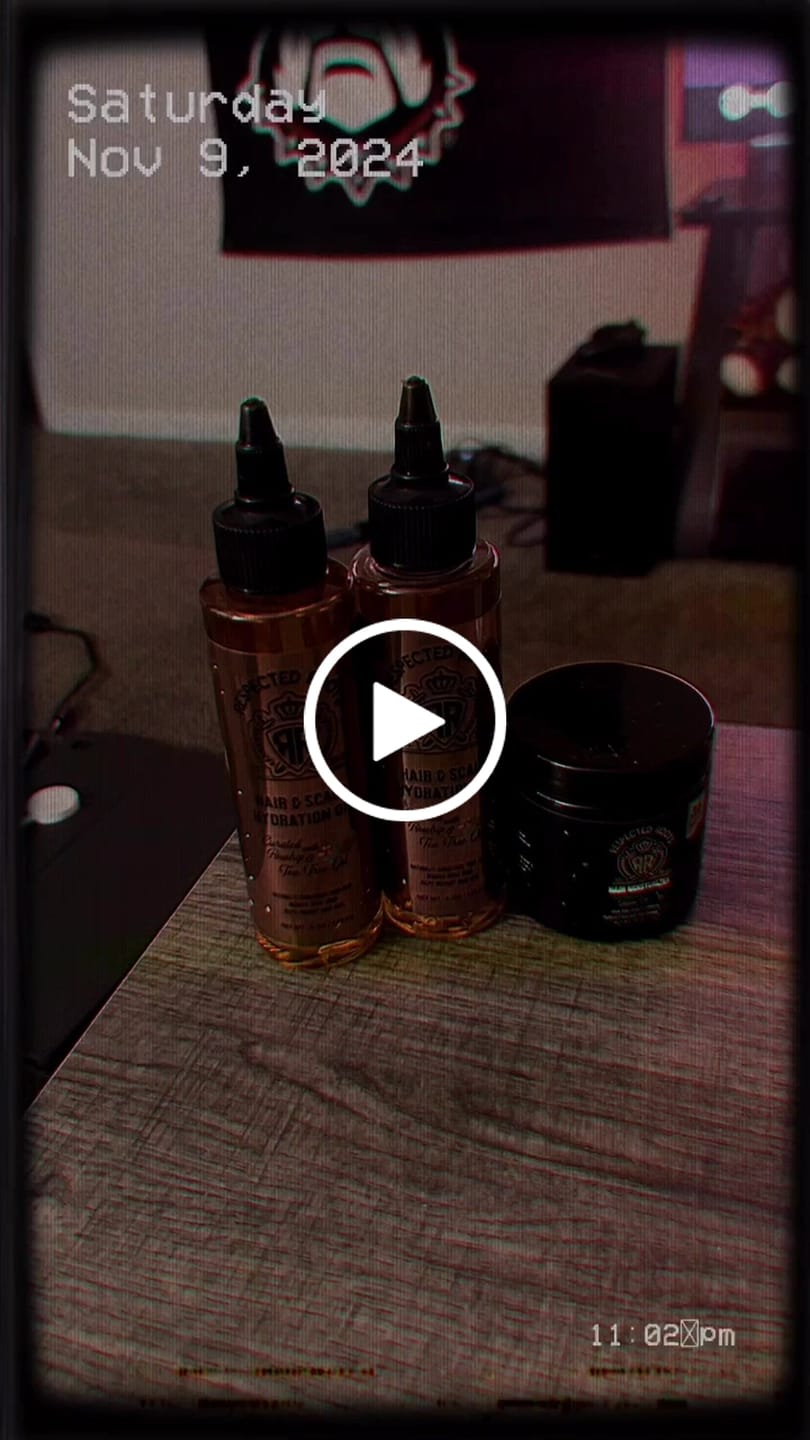 Customer video review of Hair Moisturizer