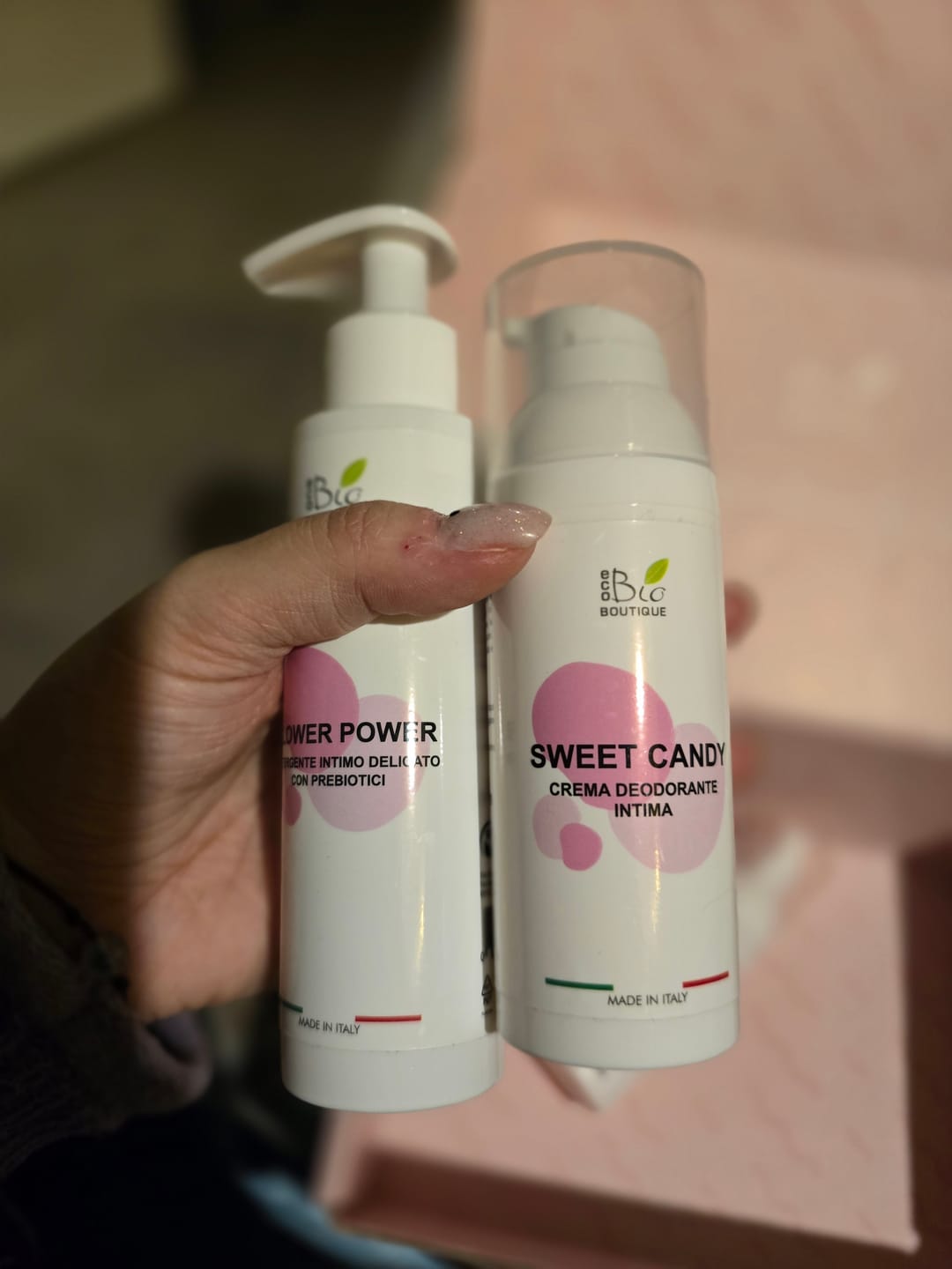 Customer photo review of V Skincare Kit