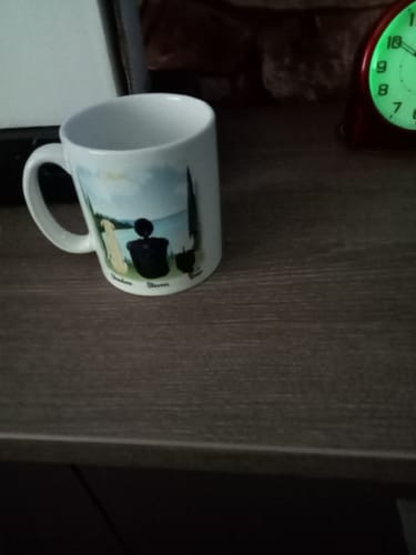 Customer photo review of Man & Dogs - World's Greatest Dog Dad Personalised Mug