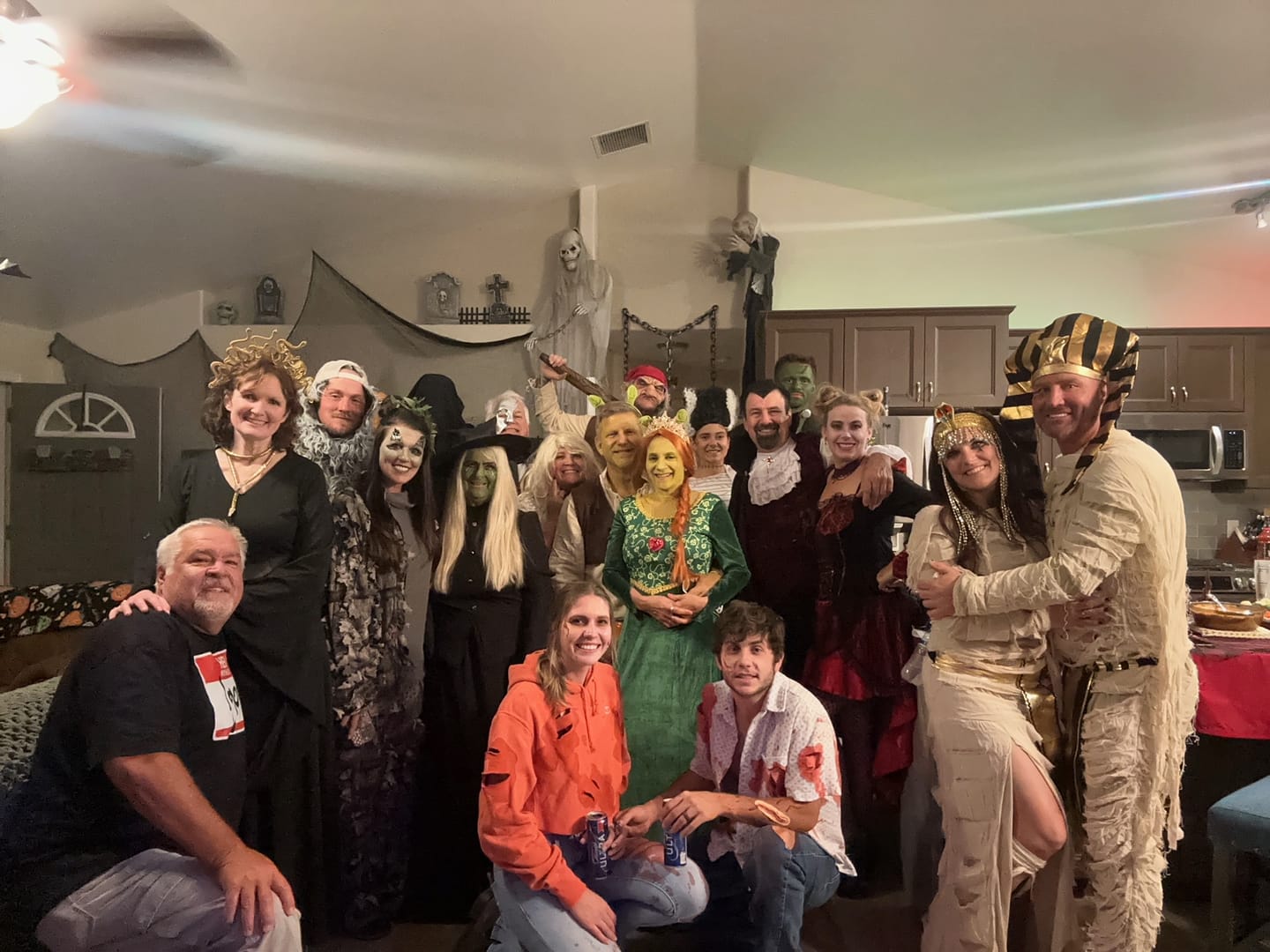Customer photo review of Halloween Murder Mystery Game Kit - Monster Mansion
