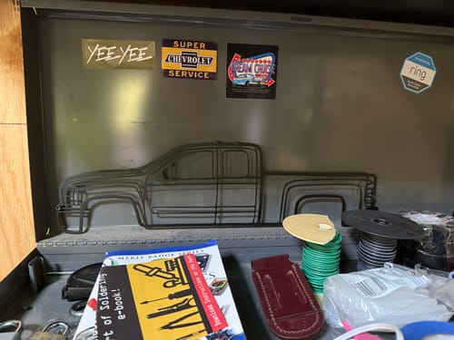 Customer photo review of 2007 Silverado 2500HD Metal Silhouette