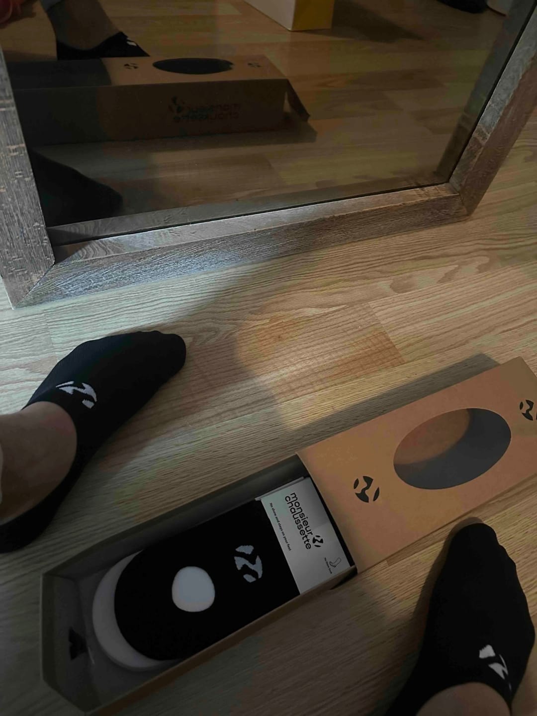 Customer photo review of 6-PACK NO SHOW SOCKS