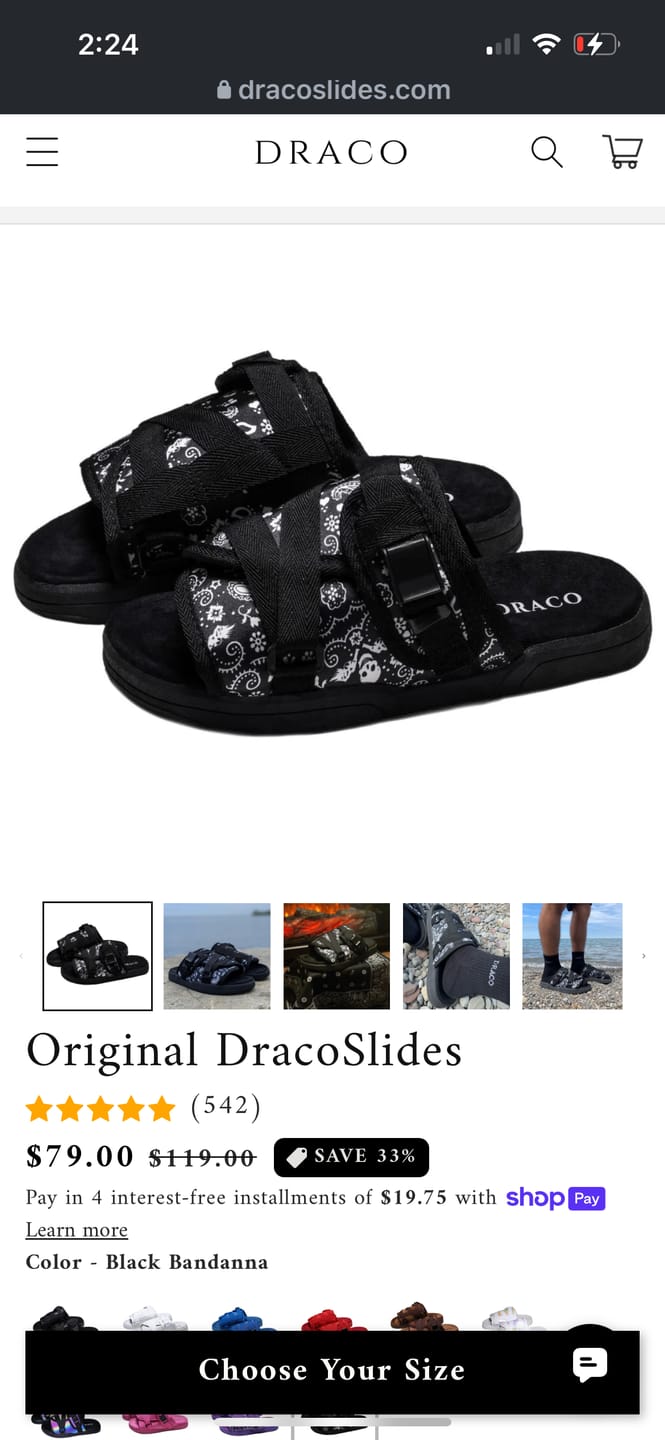 Customer photo review of Plaid Dracos